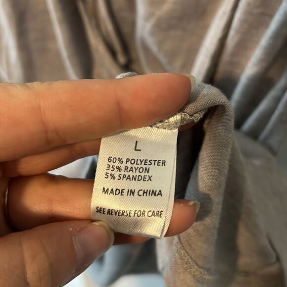Wishlist Gray Thin Front Tie Mini Dress - Picture 9 of 12